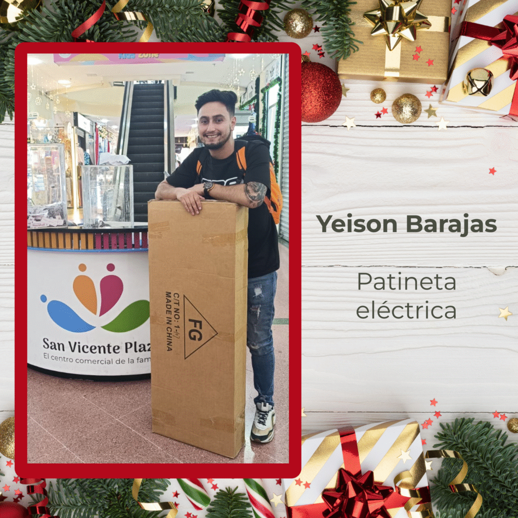 Ganador patineta eléctrica
