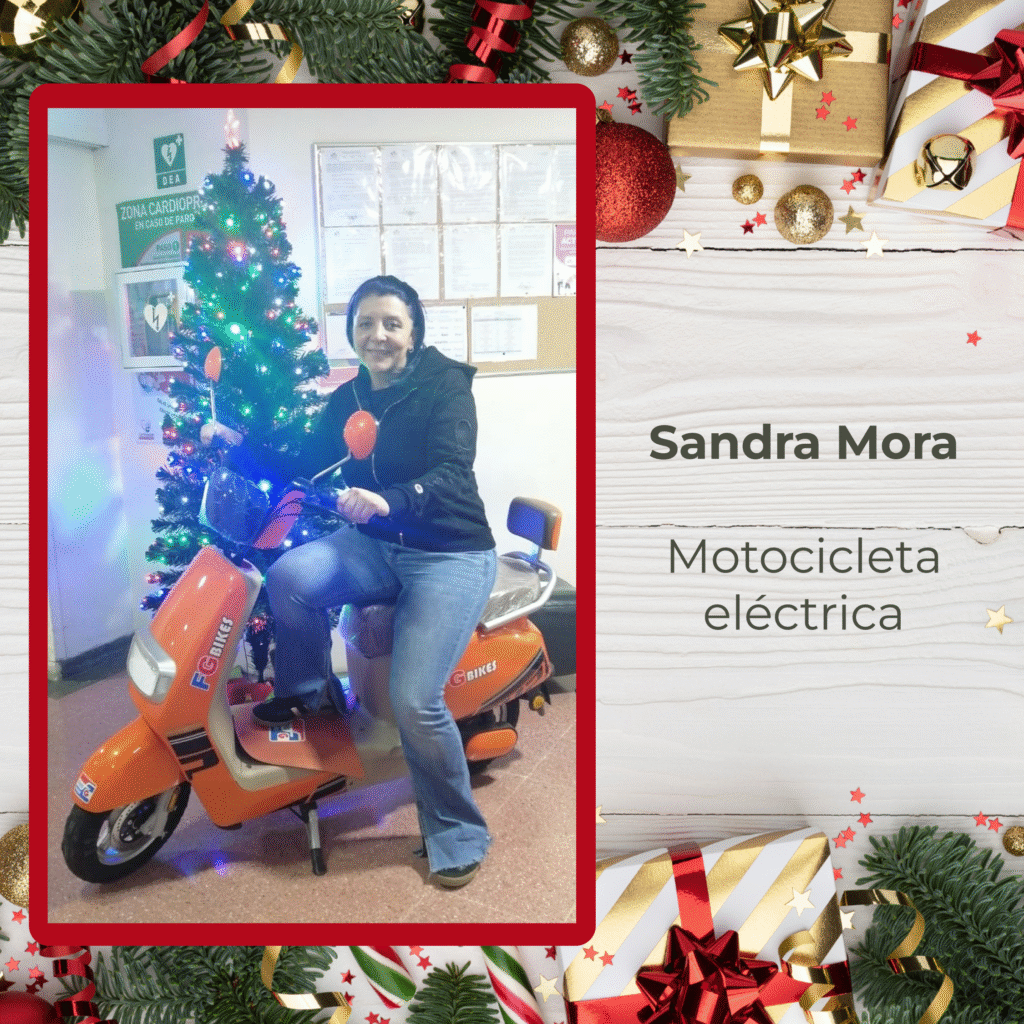 Ganadora motocicleta eléctrica